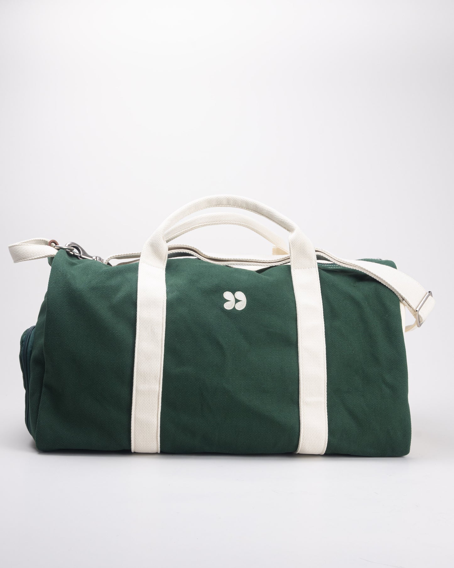 Heads Up Canvas Patchwork Weekend Bag